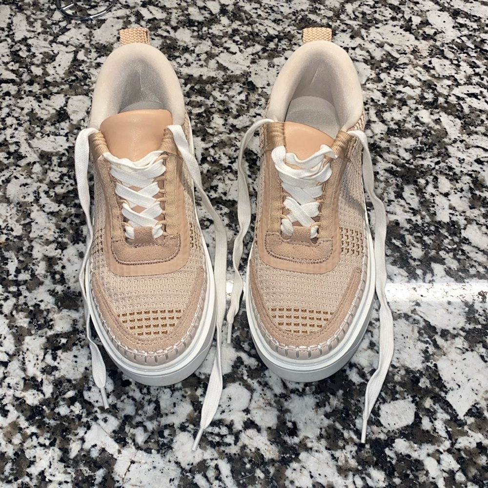 Steve Madden Sneakers Charlie Tan  Plaid